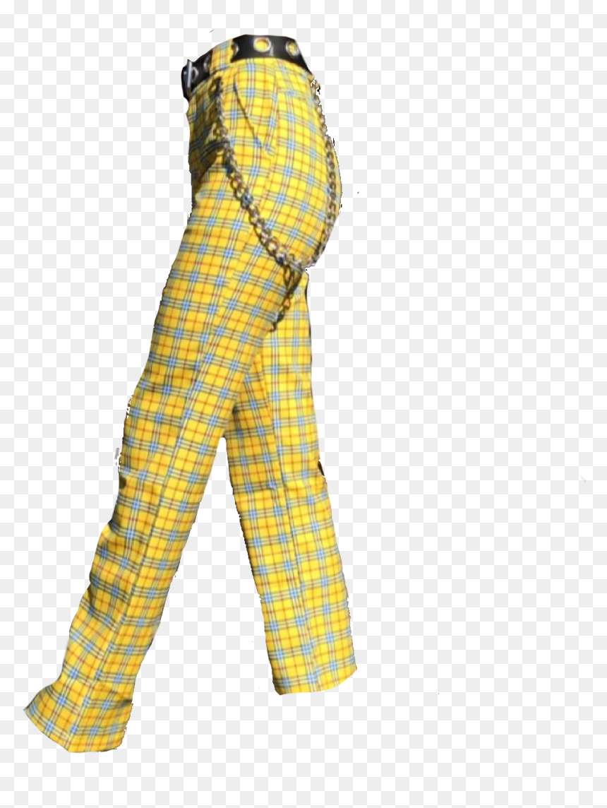 Niche Meme Png Yellow, Transparent Png - pants png