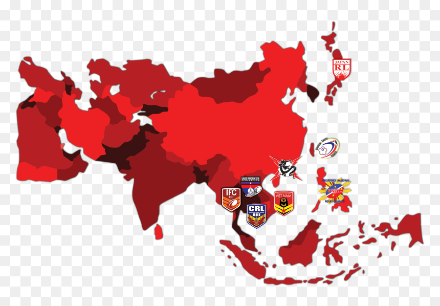 Asean Rugby League Association Members - Asia Png, Transparent Png - rocket league ball png