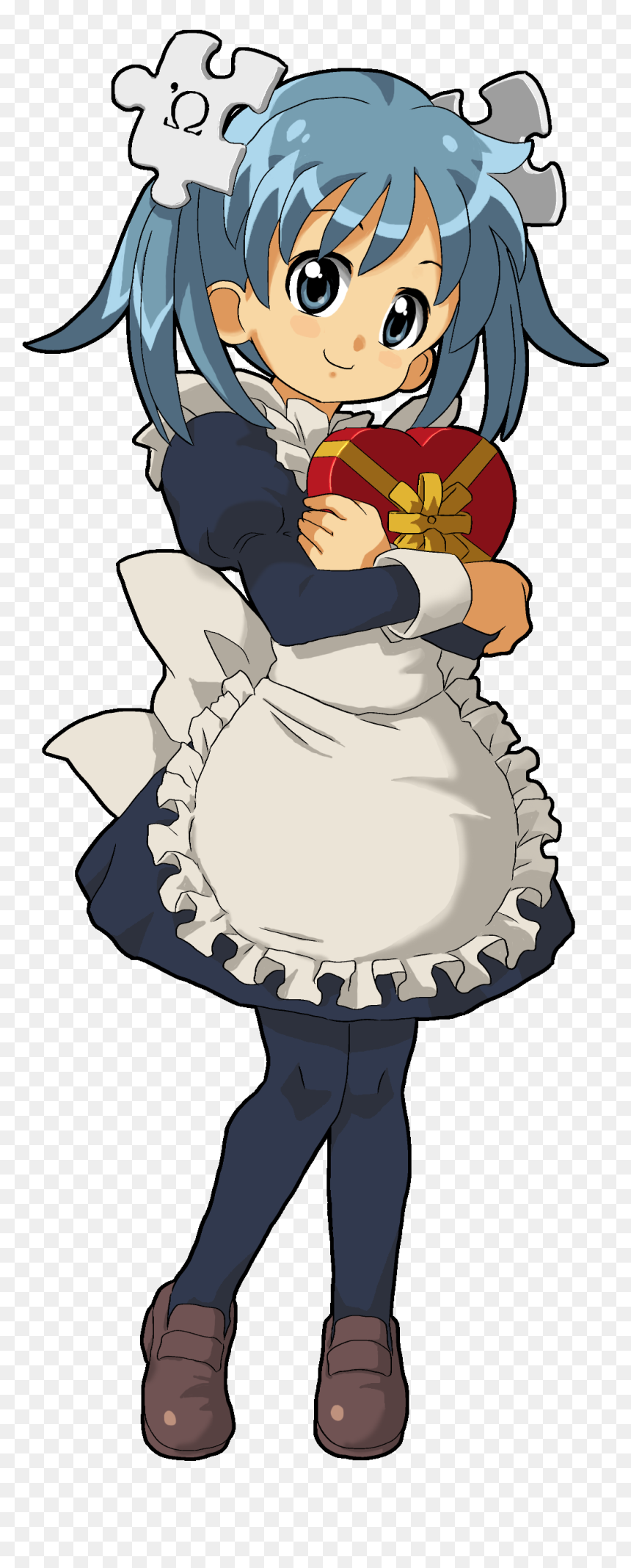 Wikipe-tan At Valentine"s Day - Cartoon, HD Png Download - valentines day png
