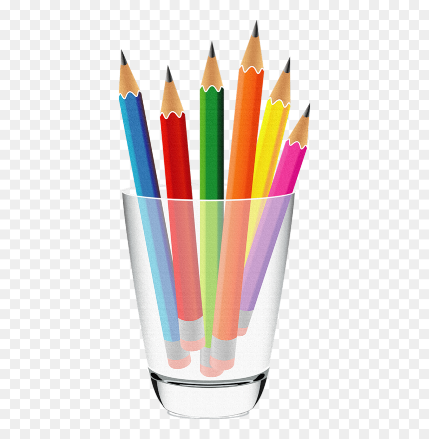 Pin By Carmen Dungan - Pencil Crayons Clipart, HD Png Download - pencils png