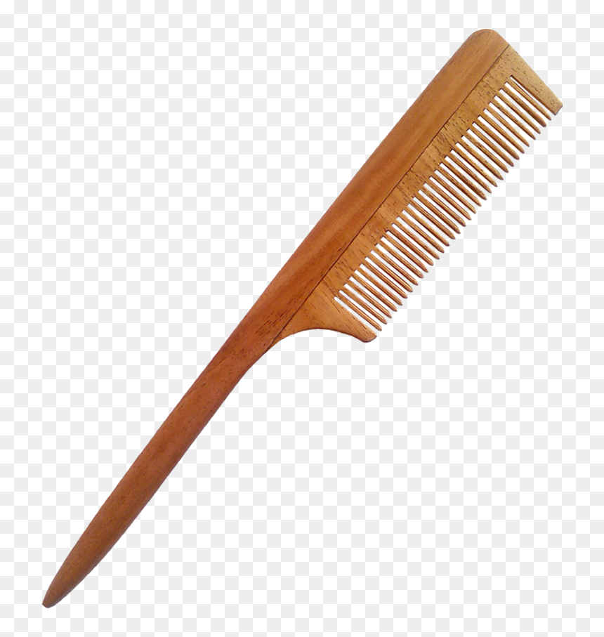 Tail Comb Png Image - Transparent Hair Brush Png, Png Download - comb png