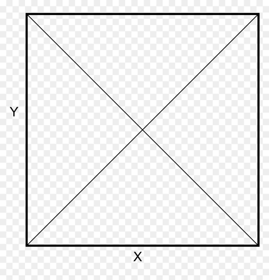Unit Square - Partes Del Cuadrado, HD Png Download - parallelogram png