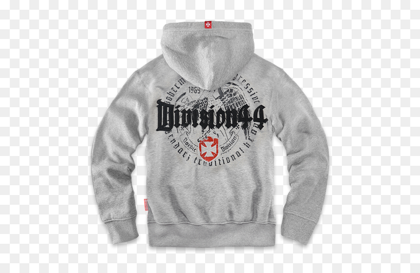 Da Mkz Division44-bz64 Grey - Hoodie, HD Png Download - hoodie png