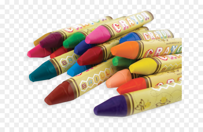 Natural Beeswax Crayons Ooly Colored From The - Ooly Brilliant Bee Crayons, HD Png Download - crayons png