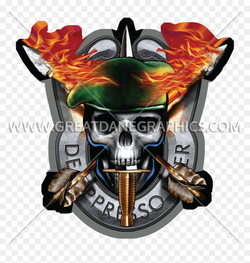Clipart Gun Skull - Illustration, HD Png Download - gun smoke png