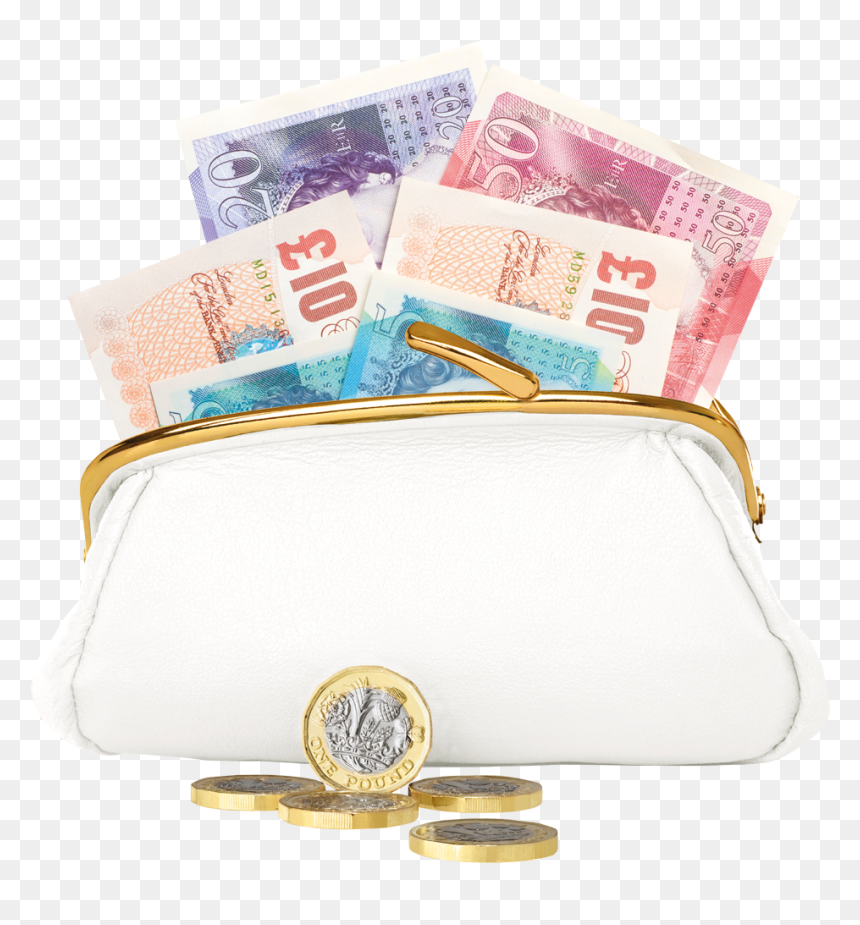 Wallet, HD Png Download - bag of money png