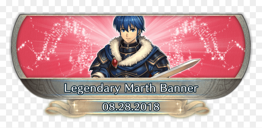 Feh Datamine - 08/27/18 - Legendary Hero - Marth - - Arrival Of The Brave Feh, HD Png Download - marth png