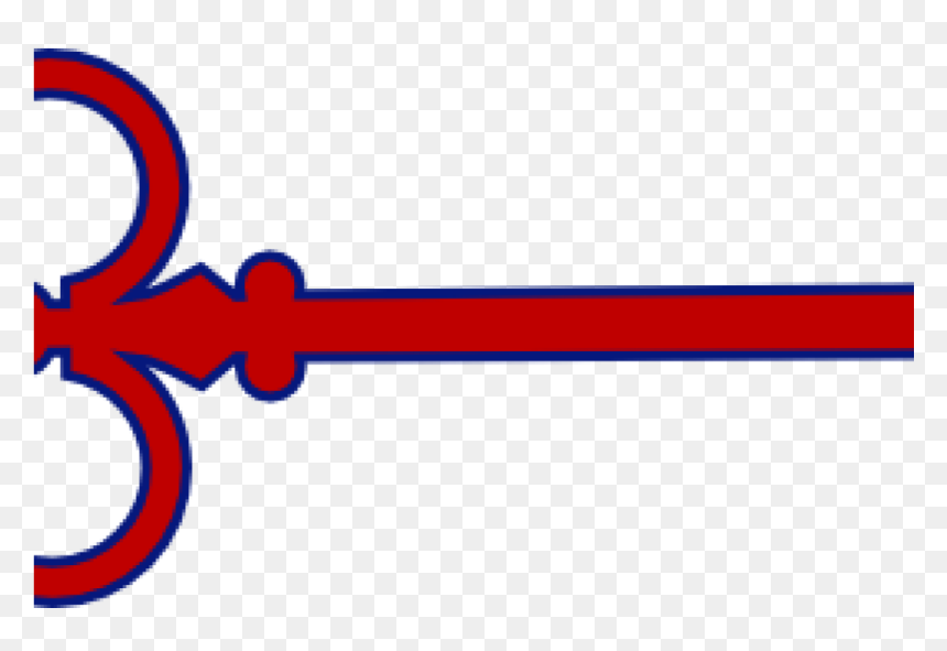 Skeleton Key Clipart Red Skeleton Key Clip Art At Clker - Red Key Hd, HD Png Download - skeleton key png