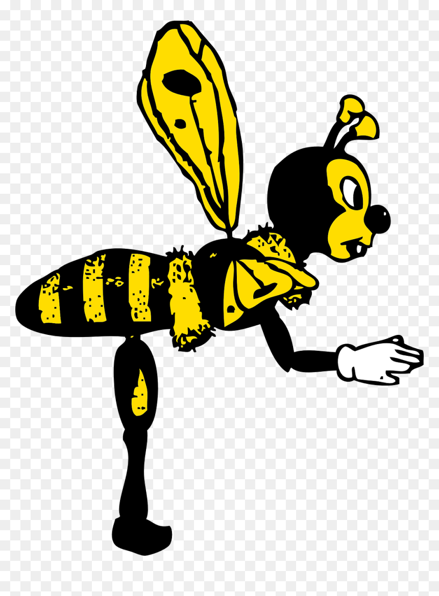 Bee Clip Art, HD Png Download - beehive png