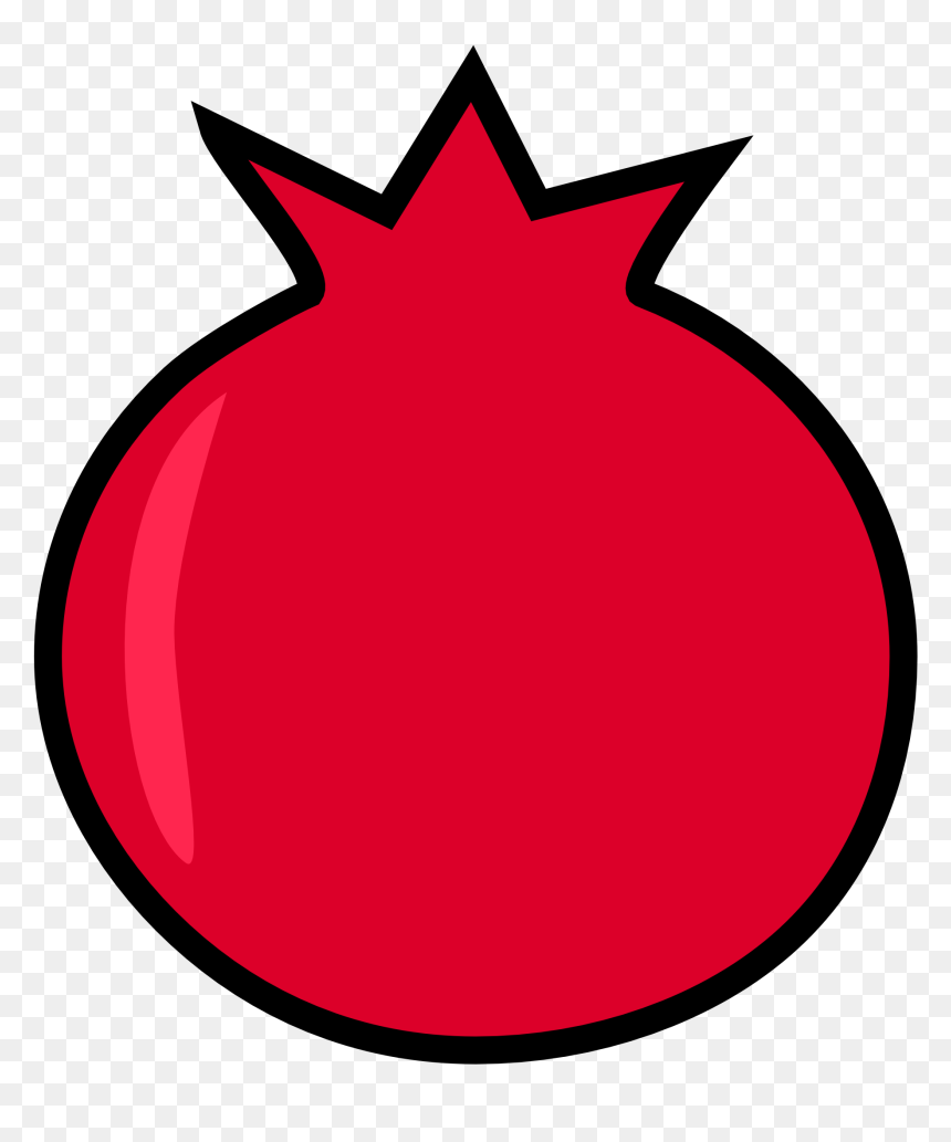 Free Download Pomegranate Png Images - Clip Art Pomegranate Clipart, Transparent Png - pomegranate png