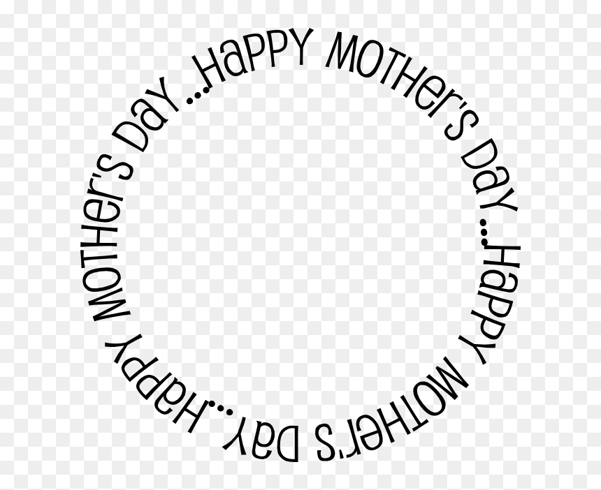 Happy Mothers Day Clip Art Black And White Clipartfest - Mother's Day Clipart Black And White, HD Png Download - mothers day png