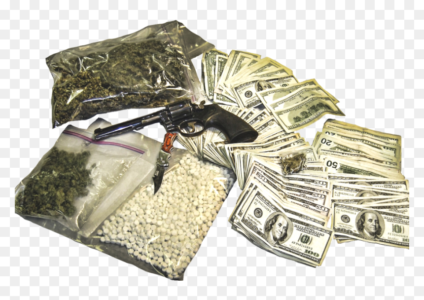 Money And Drugs Png, Transparent Png - bag of money png