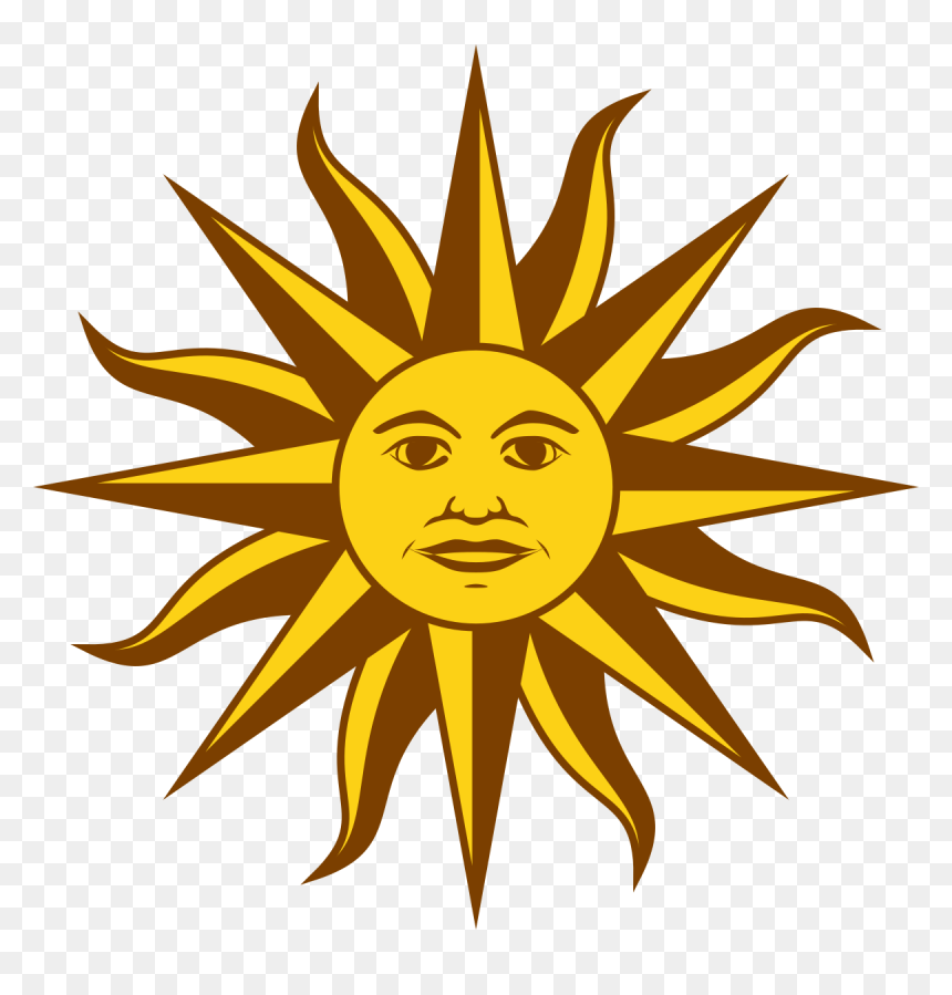 Sol De Mayo-bandera De Uruguay - Sol De Mayo Png, Transparent Png - sol png