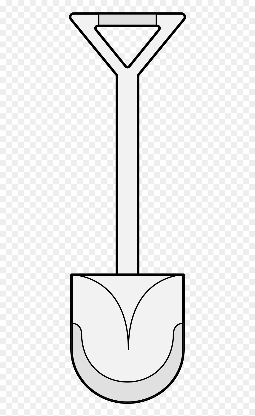Line Art, HD Png Download - spade png