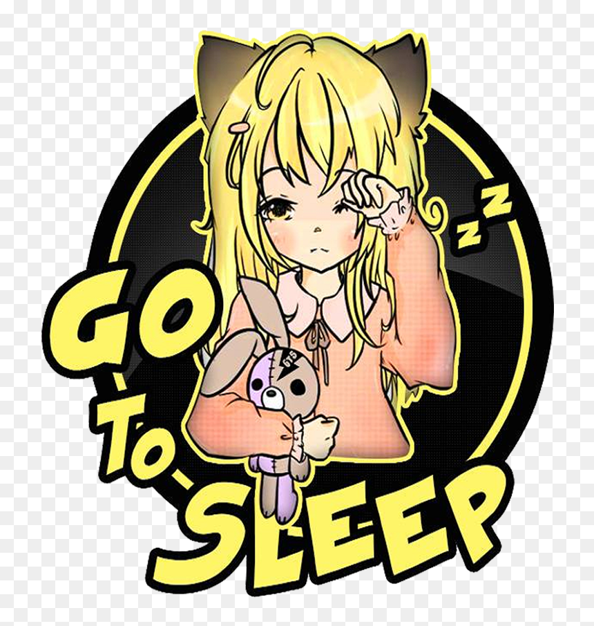 Go To Sleeplogo Square - Go To Sleep Lol, HD Png Download - sleep png