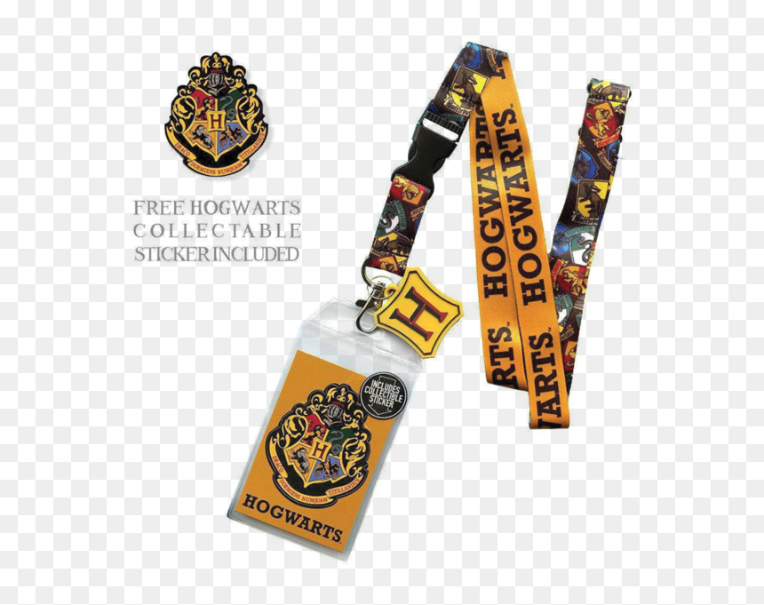 Harry Potter Wands Accessory Set - Hogwarts Lanyard, HD Png Download - hogwarts png