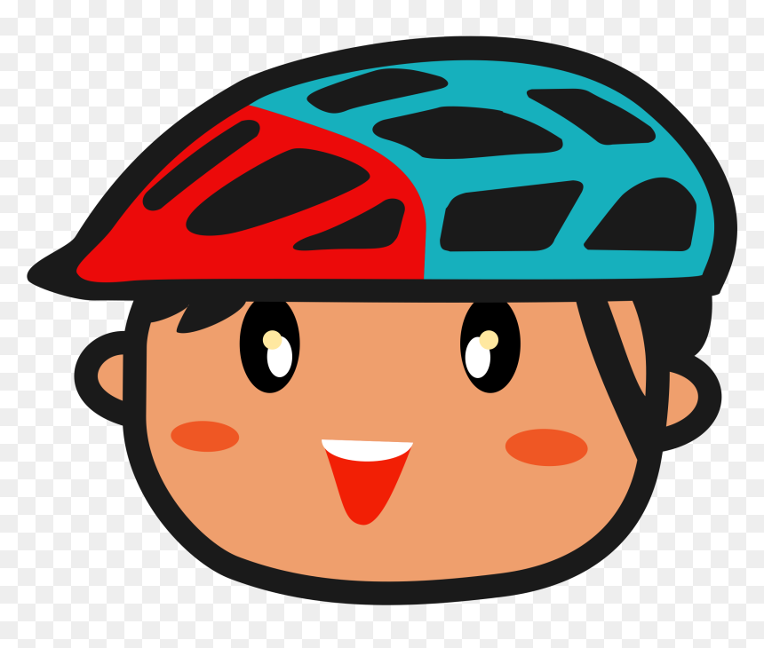 Head Biker Clip Arts - Bicycle, HD Png Download - biker png