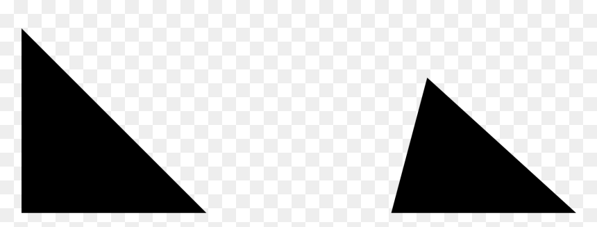 Right And Wrong Triangles Svg Clip Arts - Triangle, HD Png Download - triangles png