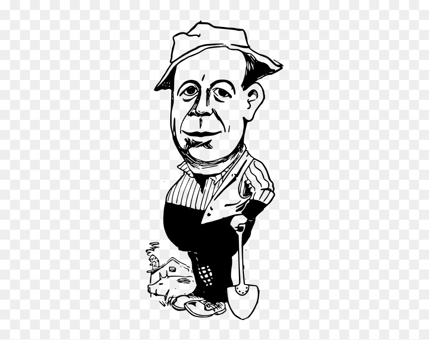 Farmer And Spade - Clip Art, HD Png Download - spade png