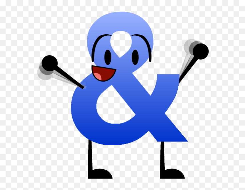 The Object Shows Community Wiki - Ampersand Cartoon, HD Png Download - ampersand png