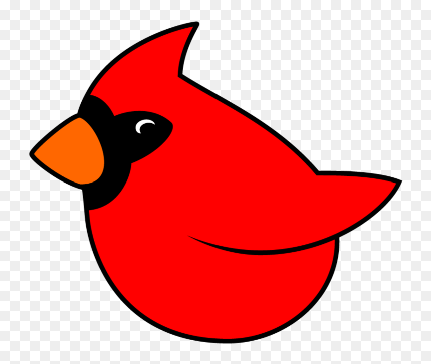 Beak Snout Cartoon Clip Art - Portable Network Graphics, HD Png Download - cardinal png