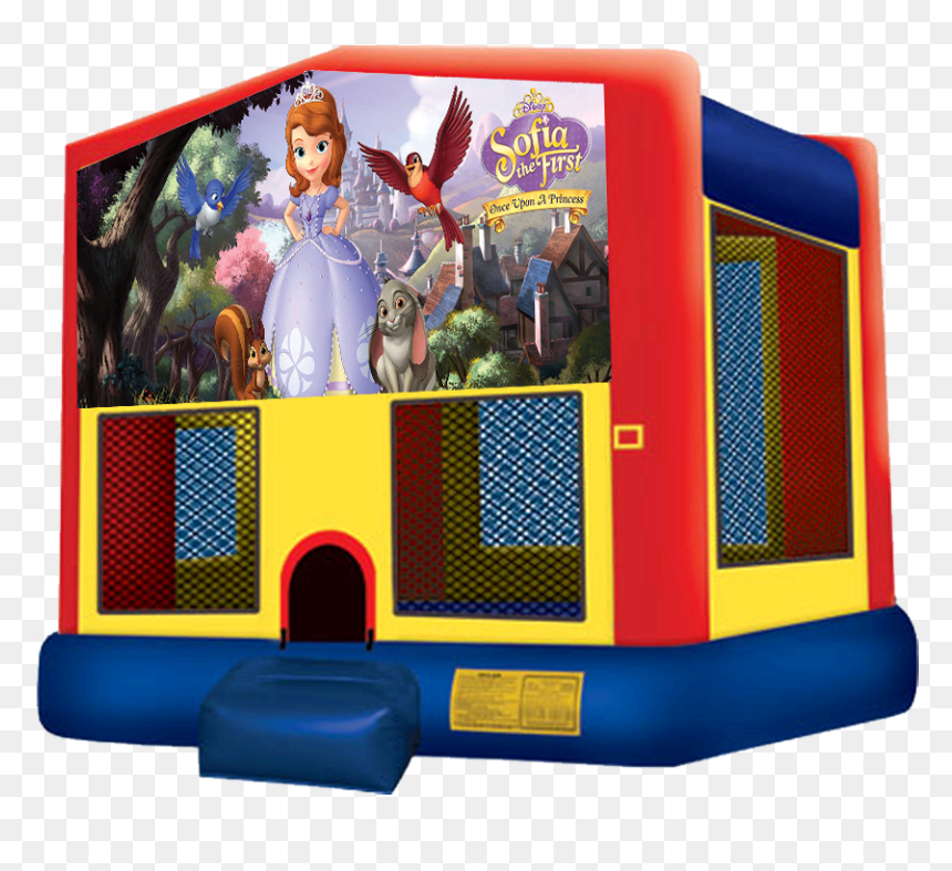 Sofia The First Bouncer - Stranger Things Bounce House, HD Png Download - bounce house png