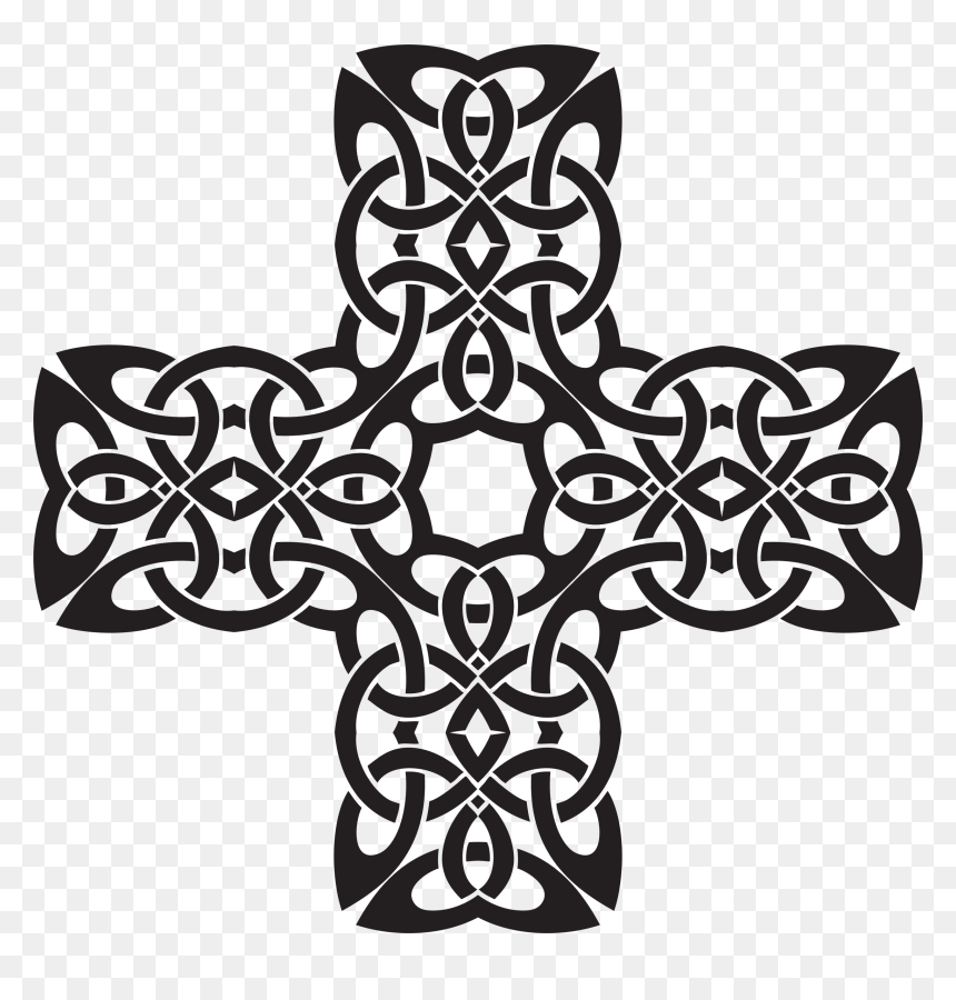 Celtic Banner Png - Celtic Knot, Transparent Png - celtic cross png