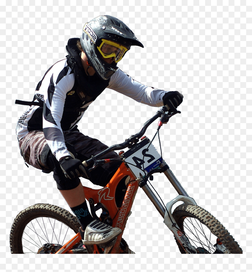 Learn More Mountain Biker - Mountain Biker Png, Transparent Png - biker png
