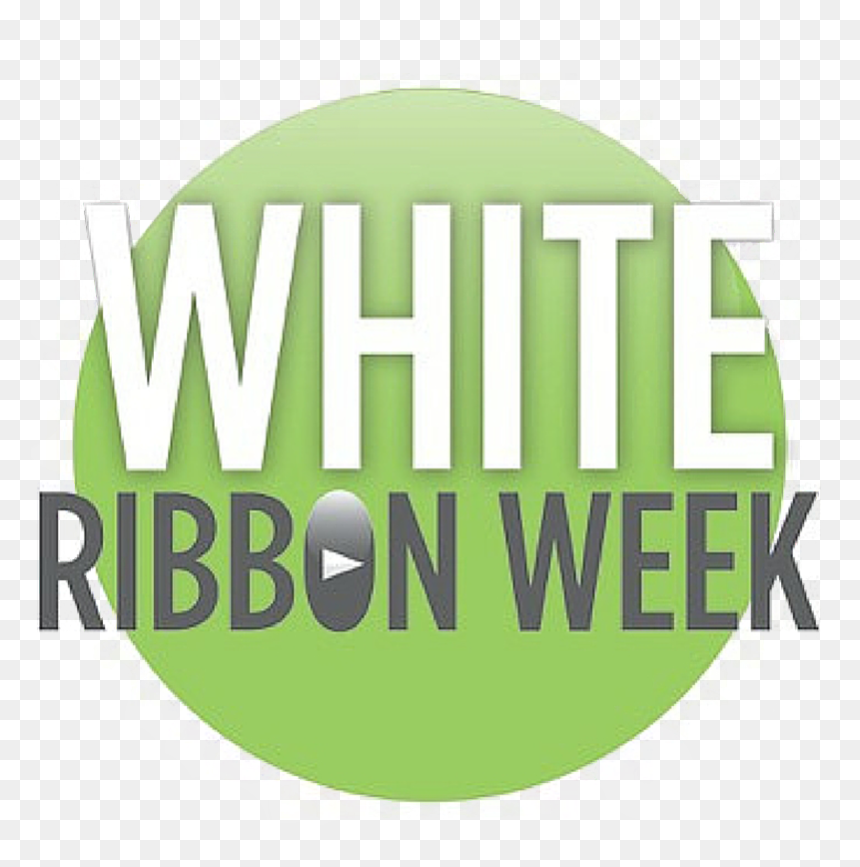 White Ribbon Week - Graphic Design, HD Png Download - white ribbon png