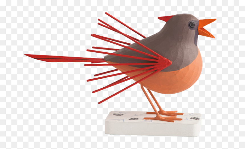 Female Cardinal Png - Perching Bird, Transparent Png - cardinal png