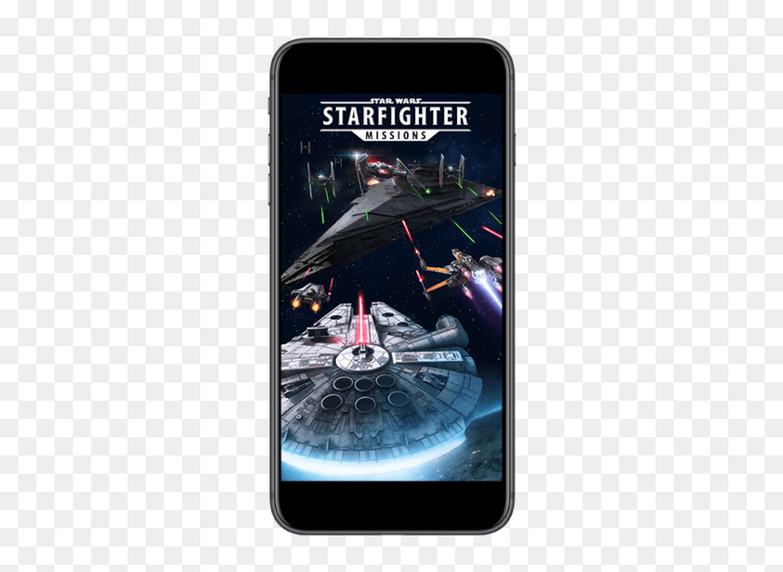 Iphone, HD Png Download - star wars ship png