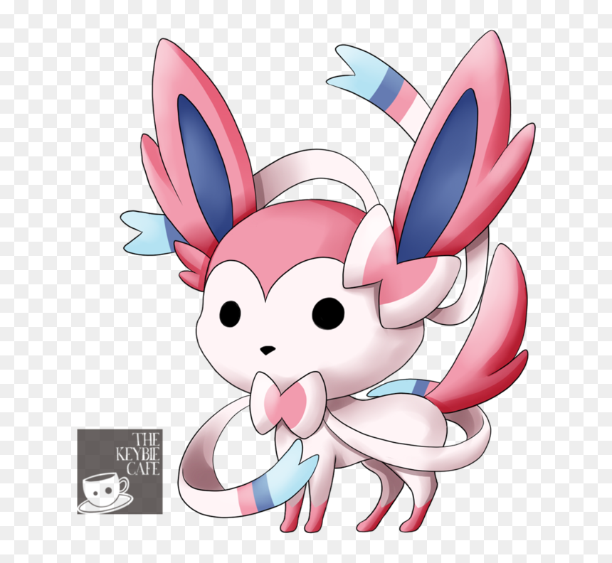 Pokemon Eeveelution Keybies - Cartoon, HD Png Download - sylveon png