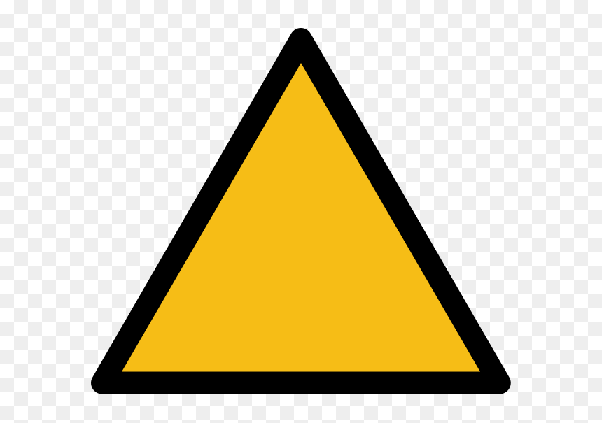 Zombie Hazard Sign, HD Png Download - triangles png
