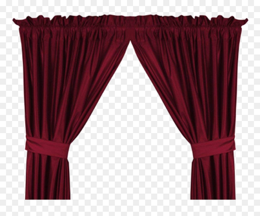 Drapes Png Transparent Image - Drapes Transparent Png, Png Download - red curtain png