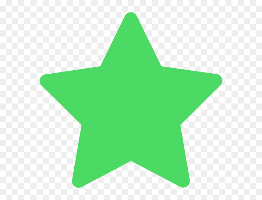 Ico Star Icon - Star Green Clip Art, HD Png Download - star icon png