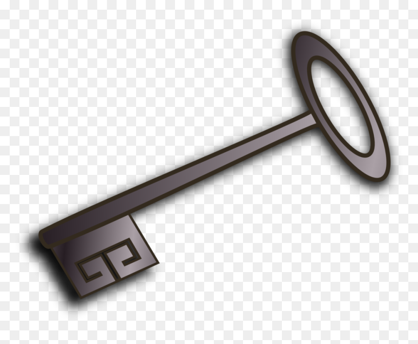 Key - Kunci Pintu Kartun, HD Png Download - skeleton key png