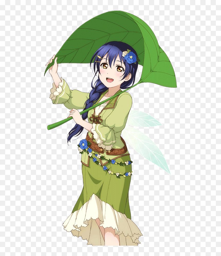 9pcs Love Live Girls Badges Green Wings Fairy Pin Bag - Love Live Girls No Background, HD Png Download - love live png