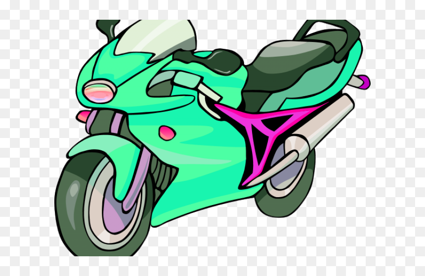 Biker Clipart Sportbike - Motorcycle Clip Art, HD Png Download - biker png