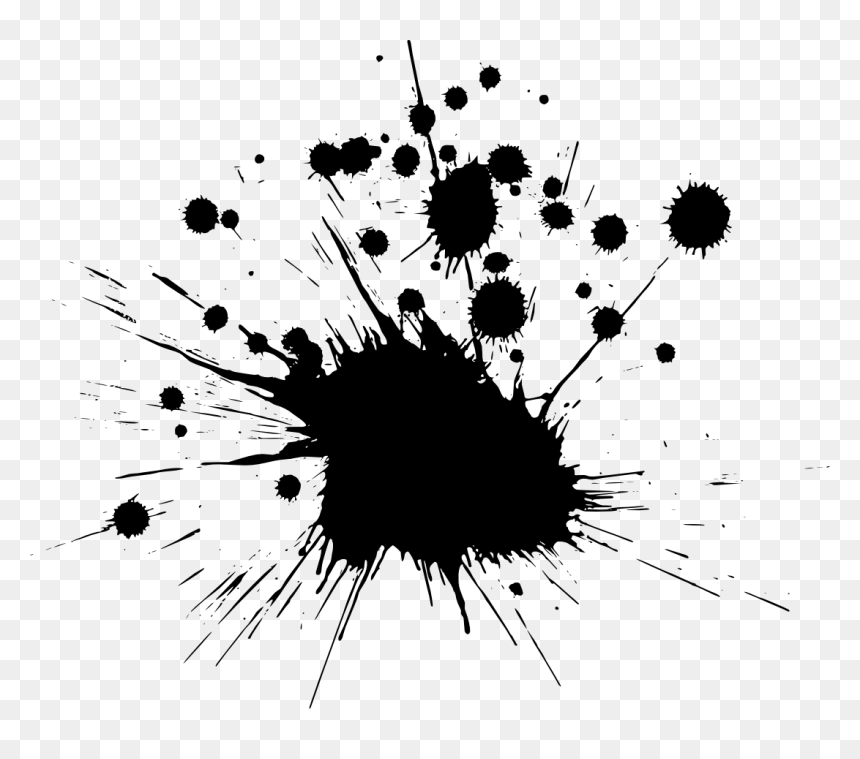 Thumb Image - Black Color Splash Png, Transparent Png - color splash png