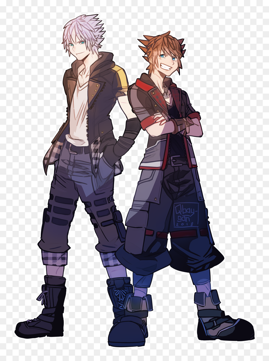 Riku And Sora Kh3 - Kh3 Riku And Sora, HD Png Download - sora png