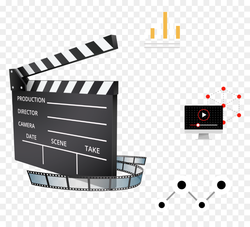 Video - Clapperboard, HD Png Download - white beard png