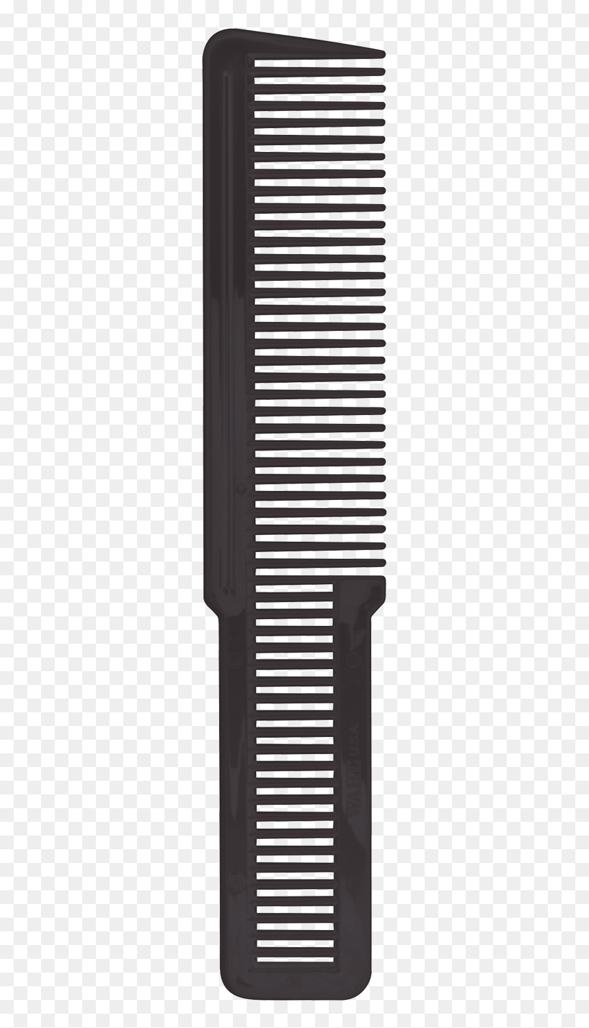 Black Clipper Comb - Flat Top Comb, HD Png Download - comb png