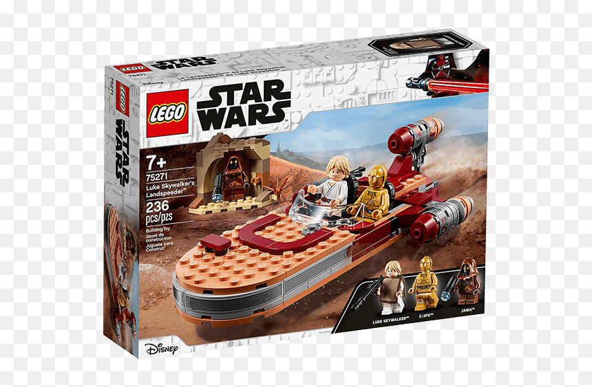 Lego® Star Wars™ 75271 Luke Skywalker"s Landspeeder - Lego Luke's Landspeeder 2020, HD Png Download - star wars ship png