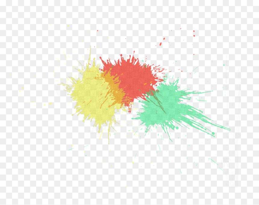 Watercolor Painting - Splash Colors Watercolor Transparent, HD Png Download - color splash png