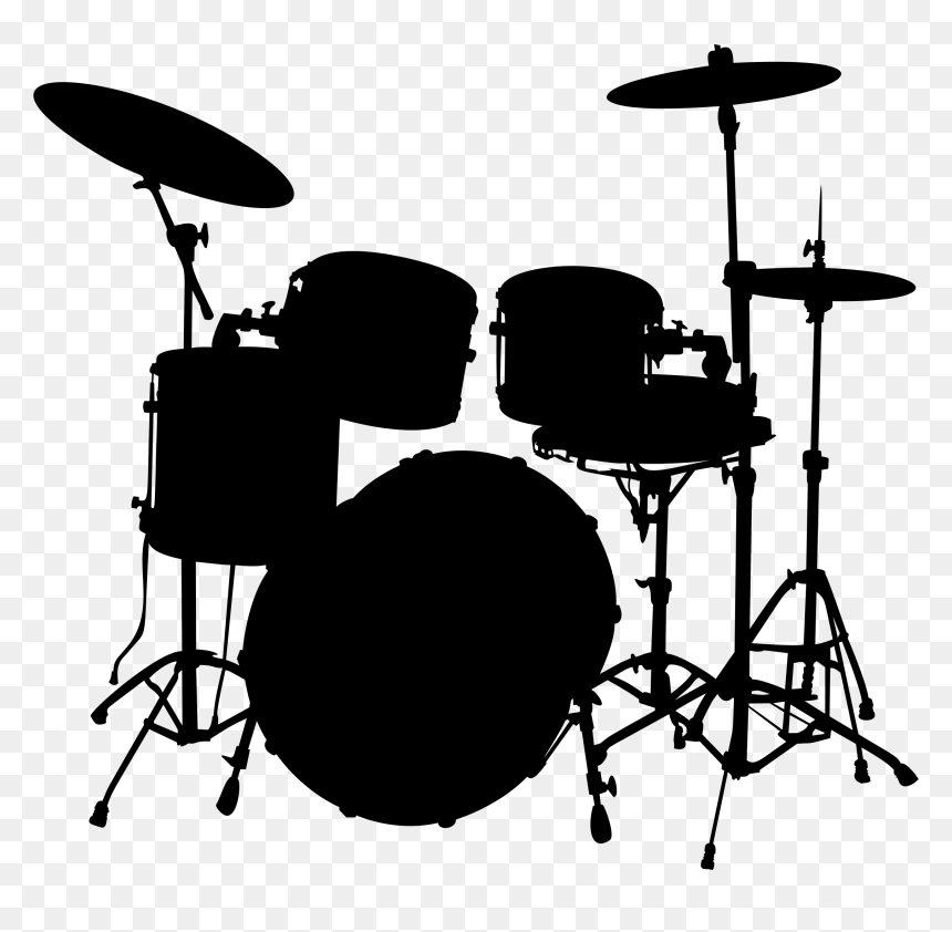 Thumb Image - Drum Kit Clip Art, HD Png Download - drums png