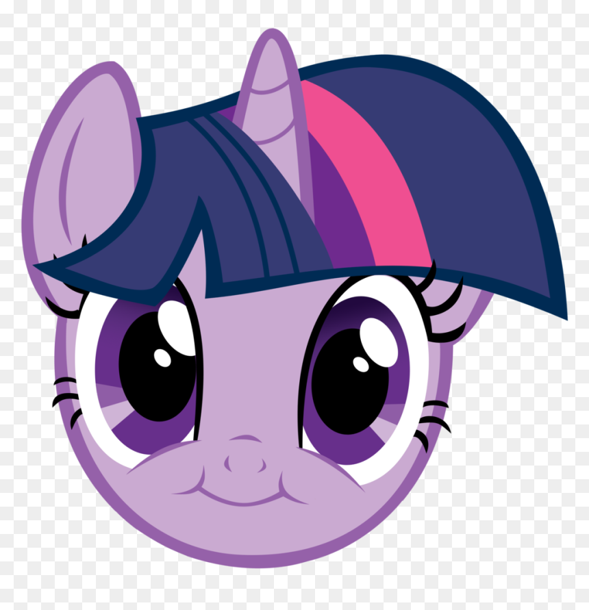 Cute, Cute Face, Face, Safe, Simple Background, Transparent - Friendship Is Magic Twilight Sparkle, HD Png Download - twilight sparkle png