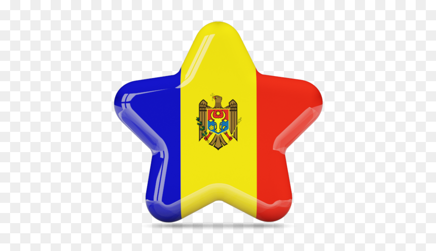 Download Flag Icon Of Moldova At Png Format - Moldova Flag, Transparent Png - star icon png