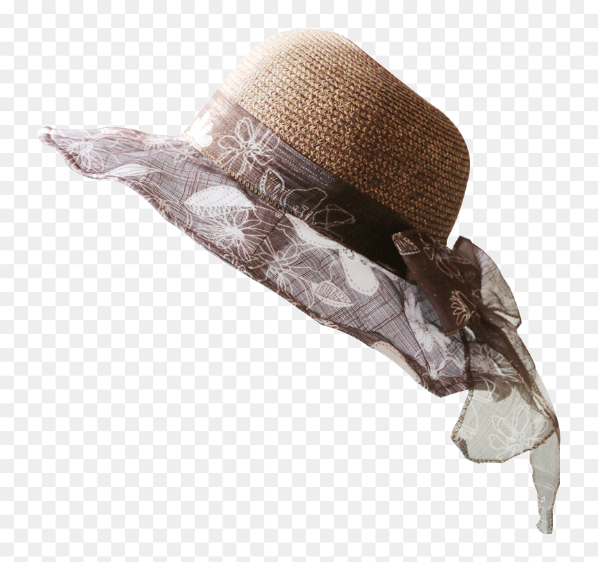 Transparent Chinese Straw Hat Png - Fedora, Png Download - straw hat png