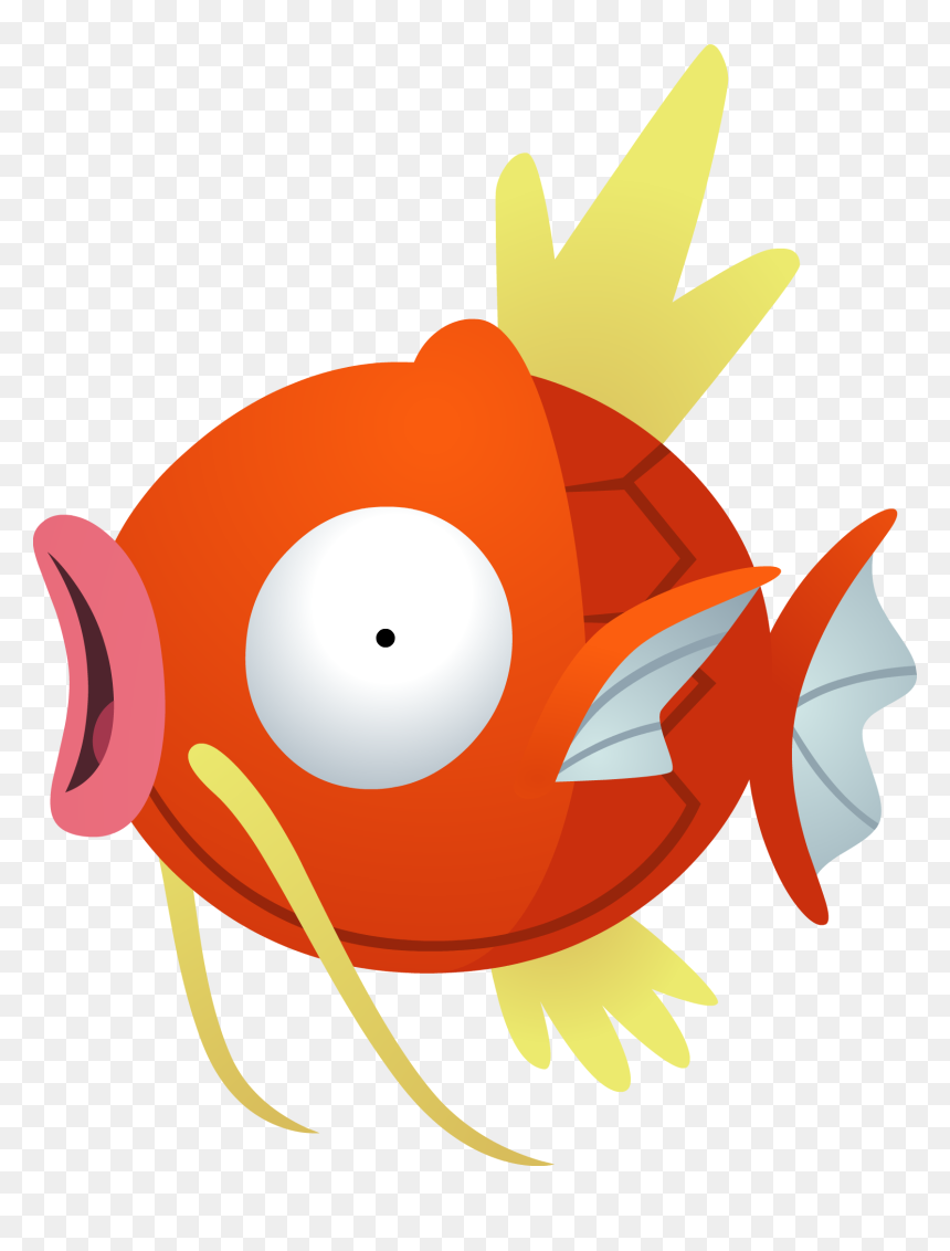 Magikarp , Png Download - Cartoon, Transparent Png - magikarp png