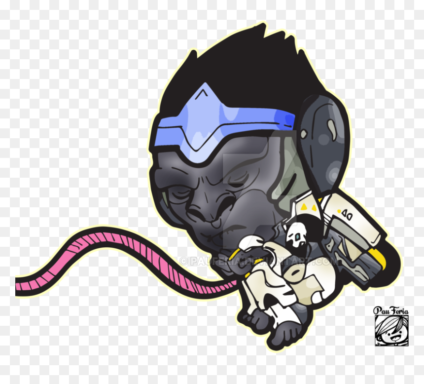 Winston Transparent Baby Fanart - Winston Fanart Baby, HD Png Download - winston png